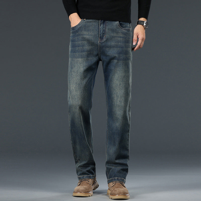 👖New Arrival Hot Sale - 49% OFF🔥🥳50K+ SOLD!💥Men's Straight-Leg Stretch Jeans